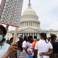 George Floyd: Miles protestan contra el racismo en Washington DC