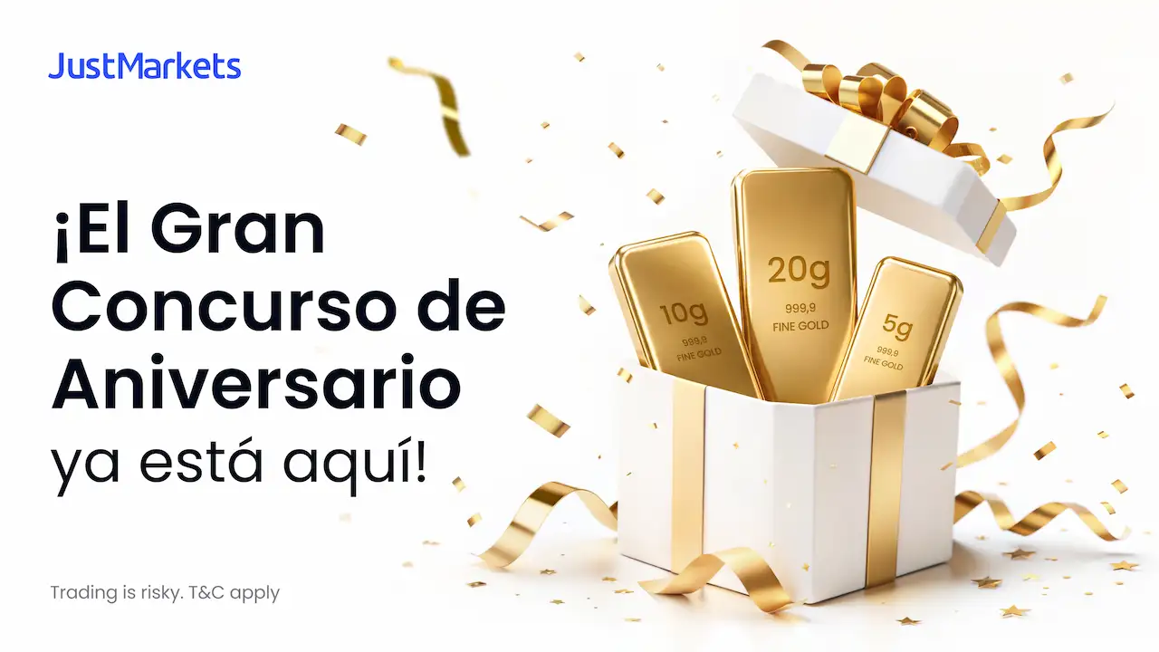 JustMarkets lanza el Gran Concurso de Aniversario